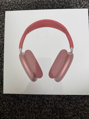 Wireless Over-Ear Headphones - Red Metallic Finish